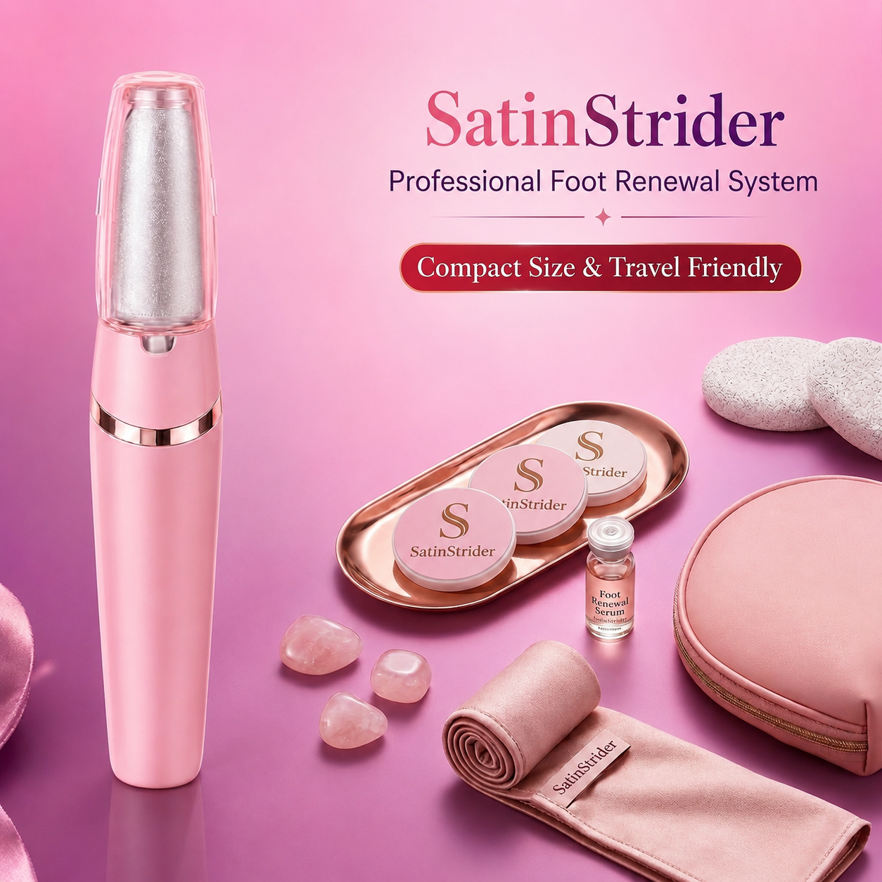 SatinStrider Professional Foot Renewal System