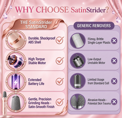 SatinStrider Professional Foot Renewal System