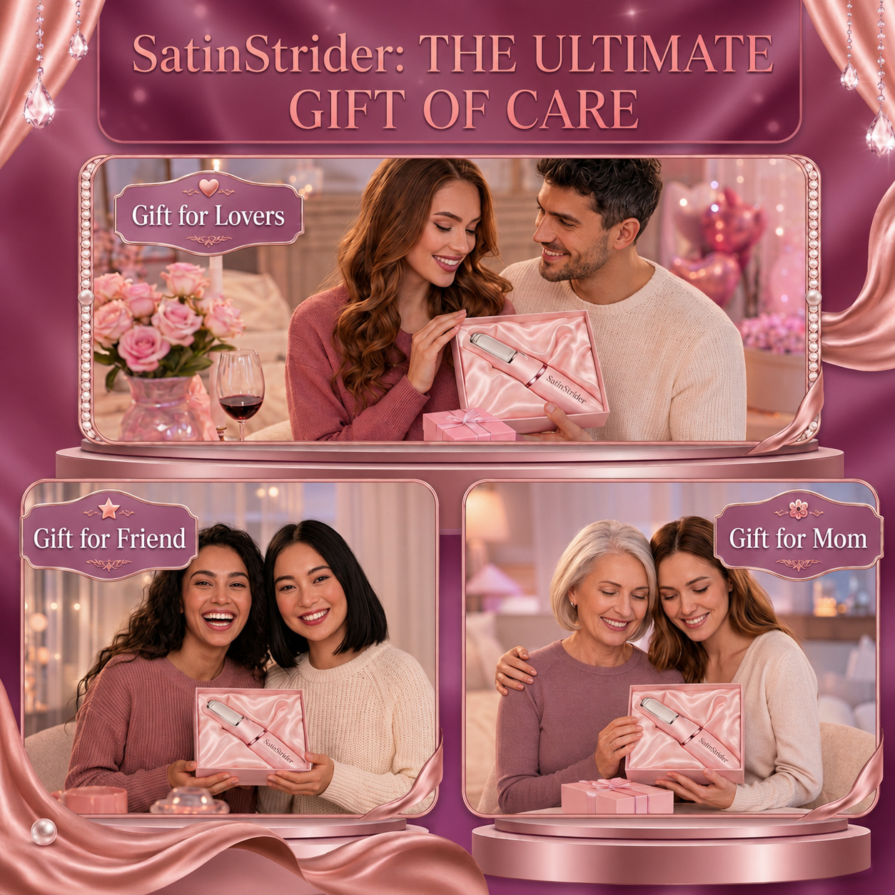 SatinStrider Professional Foot Renewal System
