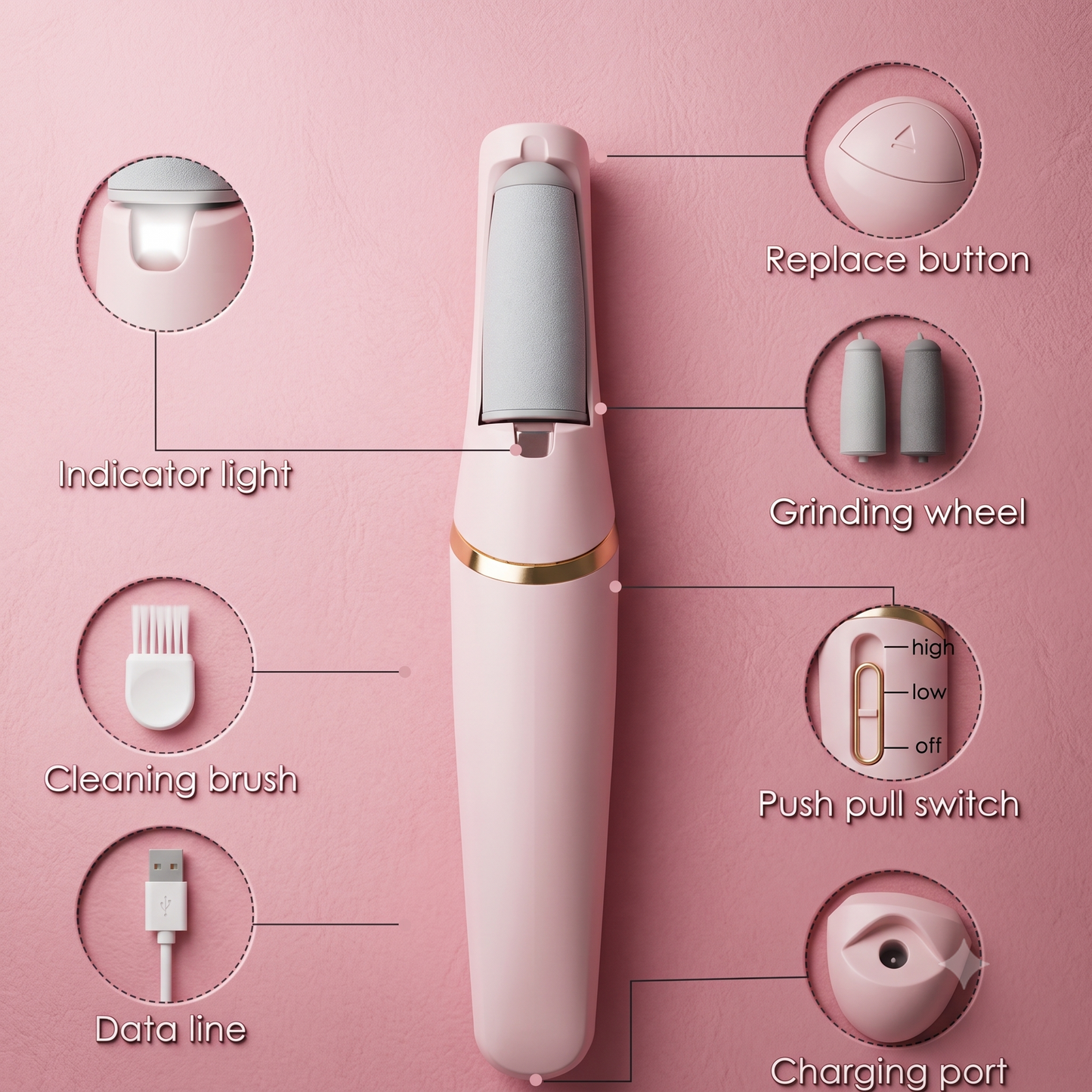 SatinStrider Professional Foot Renewal System