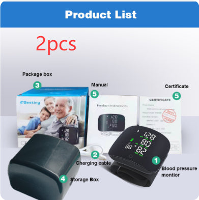 Automatic Blood Pressure Monitor with LCD display