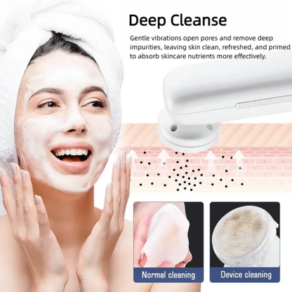 Radiance 7-in-1 LED Red Light, EMS, Ultrasonic, Ice Cooling, Glass Glow Beauty Device