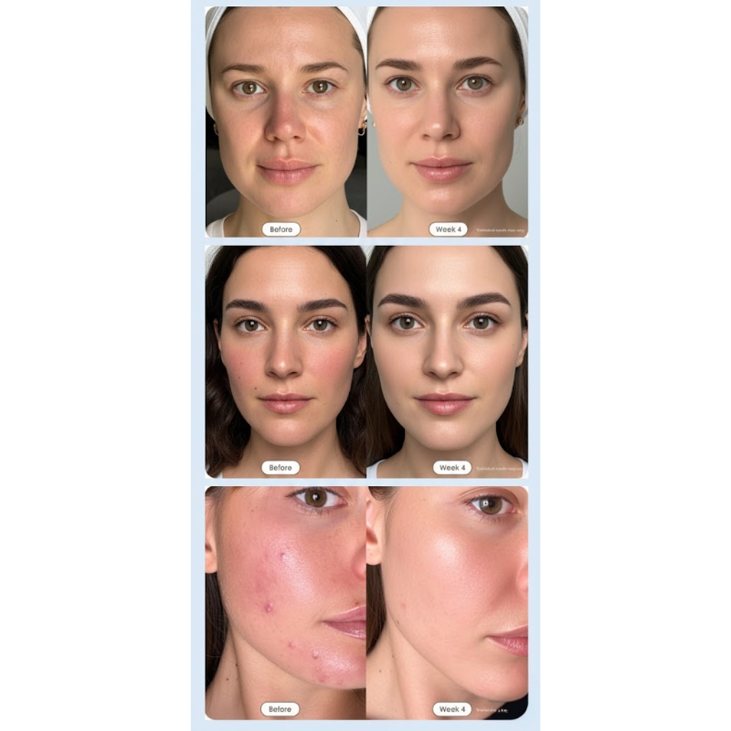 Radiance 7-in-1 LED Red Light, EMS, Ultrasonic, Ice Cooling, Glass Glow Beauty Device