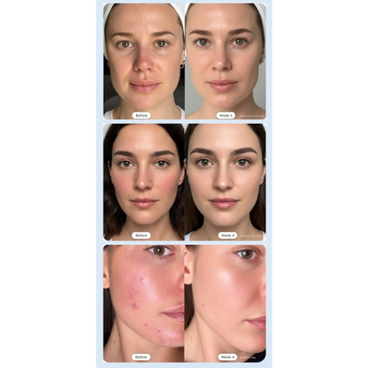 Radiance 7-in-1 LED Red Light, EMS, Ultrasonic, Ice Cooling, Glass Glow Beauty Device