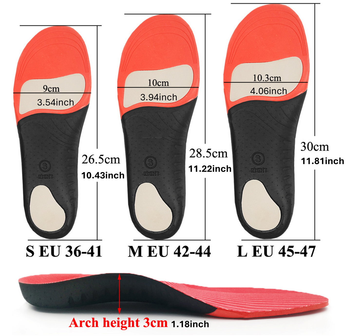 MaxFlex Arch Support Insoles