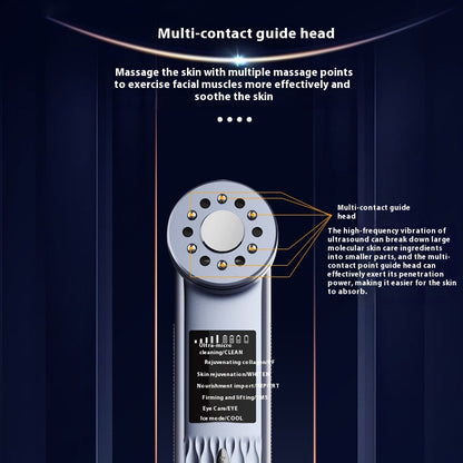 Radiance 7-in-1 LED Red Light, EMS, Ultrasonic, Ice Cooling, Glass Glow Beauty Device