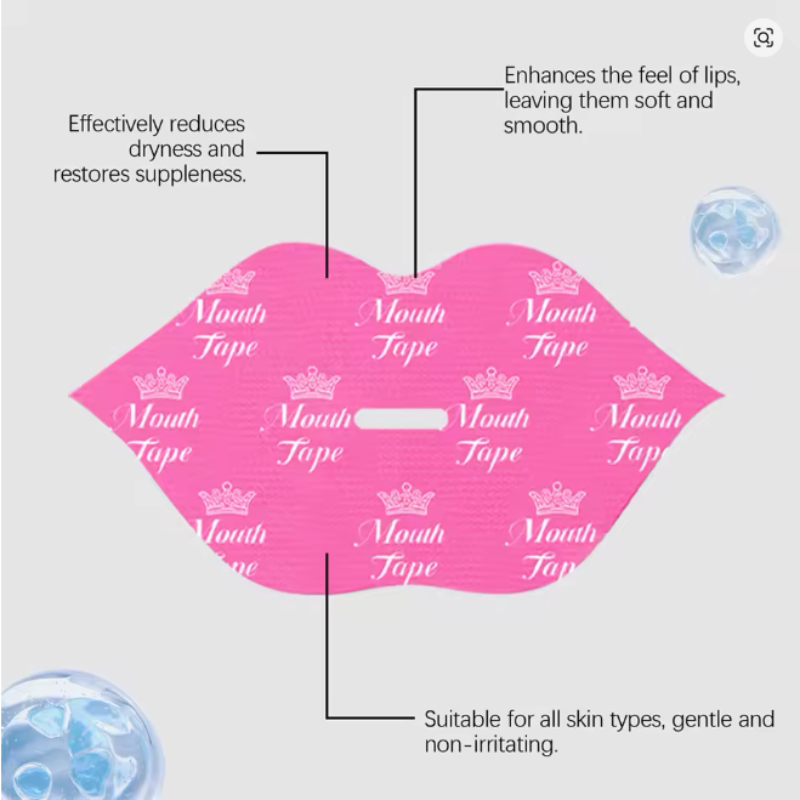 Sultry Lips Mouth Tape – Collagen Moisturizing Plump Lip Patches