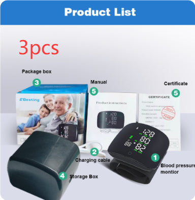 Automatic Blood Pressure Monitor with LCD display